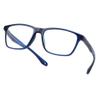 BLUEMOKY Reading Glasses Blue Light: Mens Sports Style TR90 Lightweight Soft Readers - Anti-Glare Computer Glasses Outdoor (Black/Blue, 4.00x) view 1
