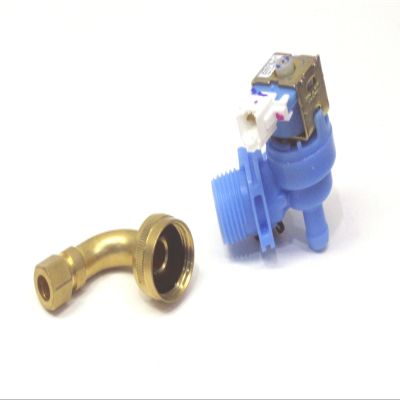 Dishwasher Water Inlet Solenoid Valve W10327250 with Adapater for Whirlpool
