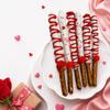 Chocolate Covered Pretzel Rods 12 Pieces (red) view 1