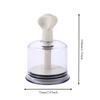 CravoFlow Vacuum Twist Suction Cupping Device, 110x73mm (4.3x2.9 inch) Adjustable Negative Pressure Professional Transparent Body Cup for Massage Therapy view 2