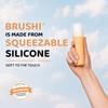 Brushi Refillable Sunscreen Applicator Bottle Easy Soft Brush Applicator for Sunscreen, Suncream & Lotion, Mess-Free Sunscreen for Kids & Adults, Travel Friendly Holds 3 oz (Go Pink) view 3