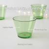 Nihaoya 100-Pack 9oz Green Disposable Plastic Cups Cocktail Cup view 4