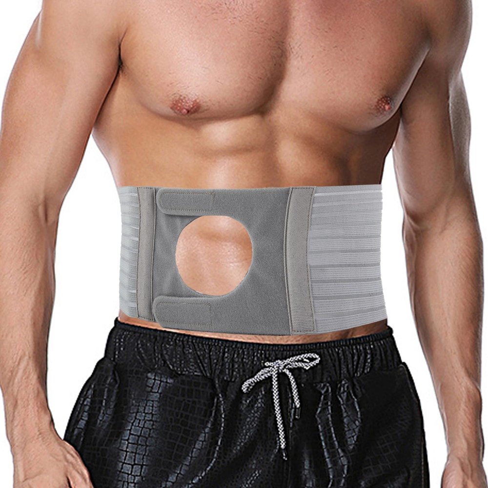 Ostomy Support Belt for Colostomy & Ileostomy Bags, XL