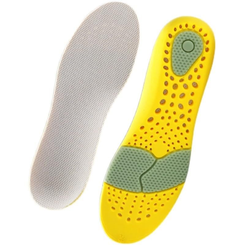 Sports Men's and Women's Breathable Sweat-Absorbing and Thickened Insoles Soft Bottom Cushioning