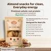 ALMOND N COMPANY Pure Almond Mini Bites 10g Protein, Signature Saffron & Cardamom Flavor, Grain-Free, Gluten-Free, Vegan, Clean Ingredient Energy Bites, High Protein Snack for Kids & Adults(5 Pack) view 3
