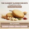 ALMOND N COMPANY Pure Almond Mini Bites 10g Protein, Signature Saffron & Cardamom Flavor, Grain-Free, Gluten-Free, Vegan, Clean Ingredient Energy Bites, High Protein Snack for Kids & Adults(5 Pack) view 4