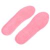 HOOTNEE Winter Warm Insoles for Women Size 35-36, Pink Fleece Shoe Cushions with Thick Self-Heating Soft Inserts for Boots and Sneakers, Shock Absorbing Foot Liners for Cold Weather view 1