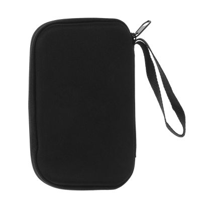 Diabetic Travel Organizer Case Portable Monitor Storage Pouch Black Carrying Bag for Diabetes Supplies and Accessories