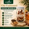 RE:BLOOM Old Fashioned Cocktail Infusion Kit, DIY Drink Infuser Gift Set, Dried Cherries, Dehydrated Oranges & Bitters Sugar, Makes 6-8 Cocktails or Mocktails, Small Batch Crafted view 2