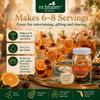 RE:BLOOM Citrus Sangria Cocktail Infusion Kit, DIY Fruit Drink Infuser Gift Set, Dried Cherry, Orange, Lemon & Citrus Sugar, Makes 6-8 Cocktails or Mocktails, Small Batch Crafted view 2