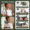 Shiatsu Neck and Back Massager with Heat, 4D Deep Massage Pillow for Pain Relief, Portable Cordless Rechargeable Shoulder Massager, Electric Muscle for Home Office Car, Gift for Women Men Mom Dad view 4
