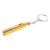 AMUSLESUR Metal Cigar Punch Tool with Keyring Portable Gold Metal Hole Puncher for Cigars Outdoor Travel view 1