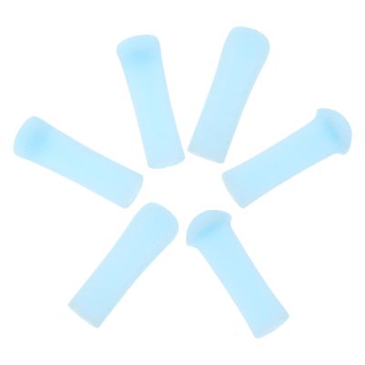 STAHAD 6pcs Silicone Ear Spoon Tips Set Replaceable Soft Earwax Removal Tools for Visible Cleaning Reusable Ear Wax Digger Scoops Suitable for Home