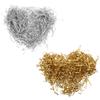 TIKODIDA Metallic Crinkle Cut Paper Filler Shredded Glitter Craft Paper 200g Gold and Silver Box Stuffing for Basket Filling Wedding Birthday Party Decoration view 1