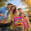 FIJI Snacks - Bongo Cheese Flavor (Mega Pack Of 3 x 156g) Natural Chaddar Cheese Flavor, Baked Puffs! view 2