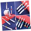 HEALEEP s Toothbrush 3pcs Soft Bristles Cleaning Toothbrushes for Ages 3-12, Cartoon Colorful Manual Dental Care Brushes for Teeth Training Random Color view 4