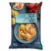 Shrimp Ravioli With Lobster Sauce , Serve on either side - no flat side.Fork-marks on edge for handmade look.Whole egg yolk pasta . No preservatives.4 minute cook time. 2-count [ 16 oz , 1 lb ] view 1