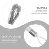 TIDTALEO Long Handle Cup Brush Nylon Bristles L-Shaped Bottle Cleaner Brush for Water Bottles Mugs and Glassware Kitchen Cleaning Tool Mint Green view 3