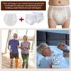 Reusable Incontinence Briefs Side Snap Closure, TPU Waterproof Adult Diaper Cover for Travel, Swimming, Post-Surgery Recovery view 4