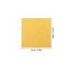 SAFIGLE 100pcs Gold Aluminum Foil Wrappers 15cm Square Chocolate Candy Treats Packaging Sheets for Tea Cake Wrapping and Sweets Storage view 2