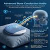 Bone Conduction Pillow Speaker, Bluetooth Under Headrest Sound Box with Timer, Ultra Thin Private Audio Machine for Sleeping, Wireless Bedside Music Aid, Portable Night Rest Gadget(3pcs#B) view 4