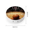 BTCOWZRV Basketball Contact Lens Case with Mirror, Portable Contact Lens Box with Solution Bottle, Glasses Travel Holder with Tweezers, Contact Case Storage for Women Men view 2