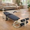Adjustable Full Body Traction Table, Massage Cervical Traction Bed Table, Lumbar Traction Device with High Pillow Cushion & Ergonomic Handwheel, Portable Neck Stretcher Cervical Traction Device view 1
