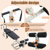 Adjustable Full Body Traction Table, Massage Cervical Traction Bed Table, Lumbar Traction Device with High Pillow Cushion & Ergonomic Handwheel, Portable Neck Stretcher Cervical Traction Device view 4