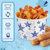 Romooa 48 Pcs 9oz Summer Ocean Theme Paper Bowls Treat Snack Cups Summer Ice Cream Dessert Bowl Treat Snack Cup for Hot or Cold Food Conch, Turtle, and Seashell Patterns Party Favor Supplies view 4