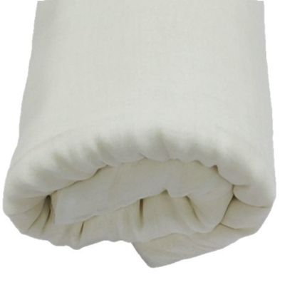 ]10m Natural White Cotton Blend Cleaning Cloth - Multi-Purpose Combed Cotton for Machine Wiping, Household Cleaning & Industrial Use, Multiple Width Options (2.5m Width,Cotton Blend)