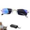 2026 Upgraded Clarity Blue Auto Focus Glasses, Self Adjusting Women Clarity Auto Focus Glasses Men Intelligent Dual Focus (1 Set) view 1
