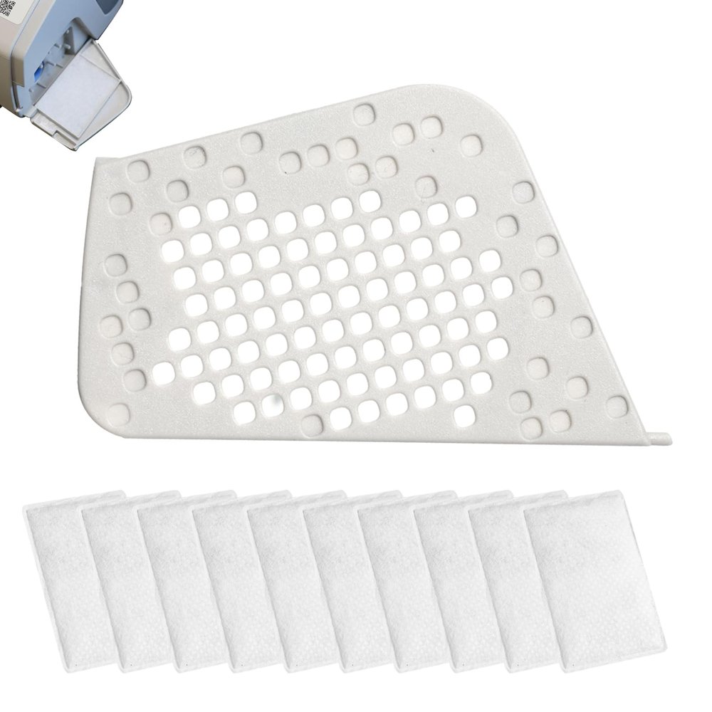 1 PC Filter Side Cover for Resmed AirSense 10/AirStart 10/AirCurve 10 with 10 Pack Filters Replacement CPAP Supplies and Accessories