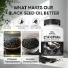 2026 Purely Ethiopian Black Seed Oil Capsules,Ethiopian Black Seed Oil, Organic Cold Pressed, Non-GMO, Gluten-Free, Premium Black Cumin Seed Oil, 60 Softgels(1 Bottle) view 3
