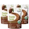 452g/3pack, (3 Lbs - 48 Oz), Raw Organic Cacao Powder - Cold-Processed Unsweetened Cocoa, High Antioxidant Superfood for Protein Shakes & Hot Chocolate, Keto/Paleo Friendly view 1