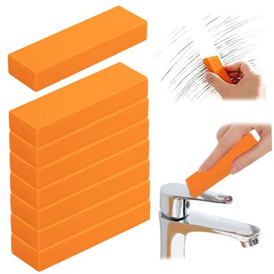 Monetais 8PCS Scratch Remover for Stainless Steel, Reusable Quick Cleaning Stainless Steel Scratch Remover, Portable Rust Eraser for Kitchen, Bathroom, Household