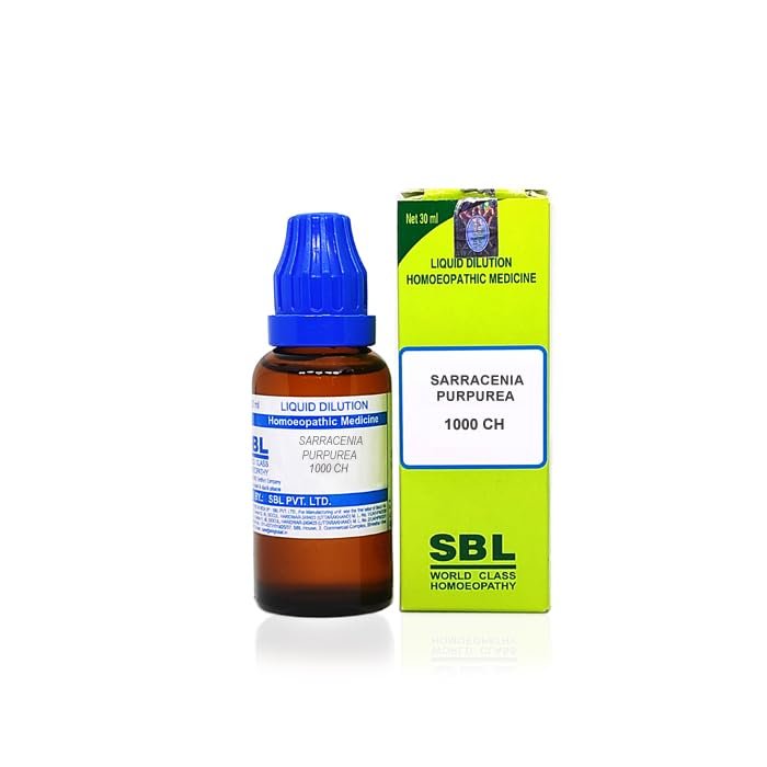 Nipco SBL Homeopathic Sarracenia Purpurea Dilution 1000CH (30ml) - Sold By Sagar Homeo Stores and Clinic