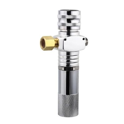 0-30PSI Nitrogen Regulator, Nitro Drip Cold Brew Coffee Infusion Tool, Portable Gas Pressure Connector for Iced Coffee Refill(Type 2)