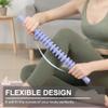 LEZER Flexible Massage Stick 21.7" Muscle Roller, 14 Roller Trigger Point, Deep Tissue Myofascial Release & Muscle Recovery, Bendable Body Massager for Neck, Back & Legs view 2