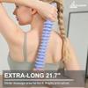 LEZER Flexible Massage Stick 21.7" Muscle Roller, 14 Roller Trigger Point, Deep Tissue Myofascial Release & Muscle Recovery, Bendable Body Massager for Neck, Back & Legs view 4