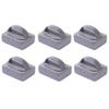 3-Pack Pool Cleaning Pumice Stone & BBQ Grill Cleaning Block, Handheld Scrubber for Removing Hard Water Stains, Grease & Burnt Marks, Safe on Tile and Grate, Gray(3pcs) view 4
