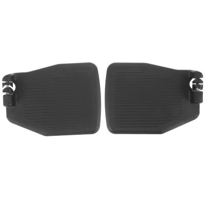 TEHAUX Replacement Wheelchair Footplates 1 Pair Elevating Footrest Stable Footrest for Elderly and Patient Mobility Support