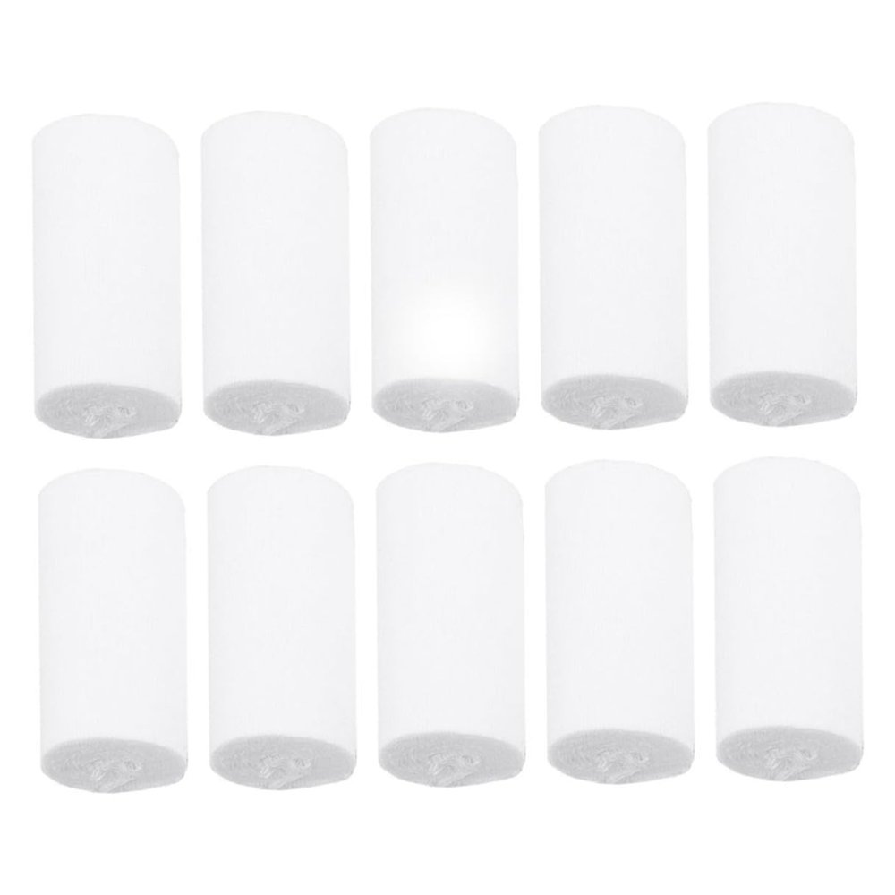 10pcs Conforming Compression Gauze Rolls 8cm X 600cm Disposable Bandage Wrap for Emergency First Aid Sports Wound Care