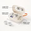 Contact Lens Cleaner Case-Deep Cleaning, Contact Lense Case, Portable Contact Lens Cleaner for Home & Sports (Skin, 3pcs) view 2