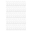 OATIPHO Face Mask Strap Extender Buckle 50pcs Adjustable Ear Strap Accessories Anti-Pressure Hooks for Ear Relief and Comfortable Mask Wear view 1