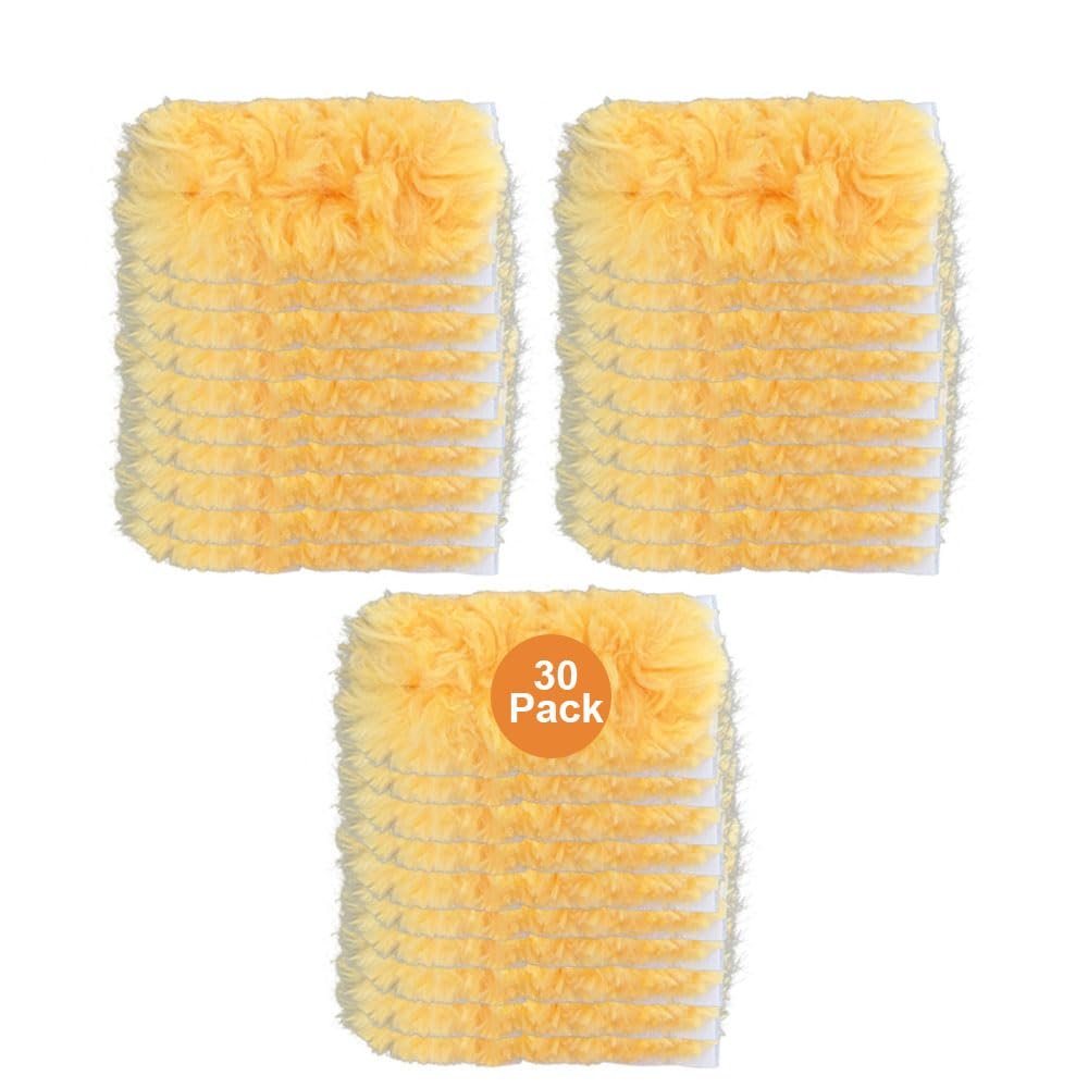 30Pack Heavy Duty Duster RefillsNo Handle, Unscented Disposable Dusters Refill Kit for Cleaning Dusting Furniture Blind Ceiling Fan