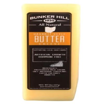 Havarti Style Butter Cheese 8 oz (Pack of 2)