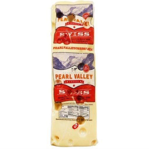 Cheese Loaf Mild Swiss 1 lb (Pack of 2)