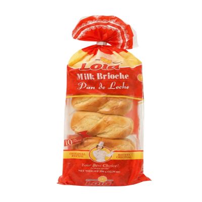 Milk Brioche/Pan de Leche Rolls, 12.35oz - Loia