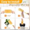 50 Count Heavy Duty Duster Refills, Unscented Disposable Dusters Refill Kit for Cleaning Dusting Furniture Blind Ceiling Fan view 4