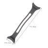 OATIPHO 3 Pcs Gray Mask Extender Strap with Ear Rope Buckle, Long Face Mask Cord Extension for Ear Protection and Relief, Comfortable Fit for Medical and Daily Use view 2